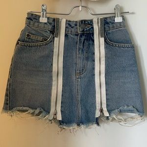 Carmar denim skirt